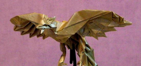 condor en origami
