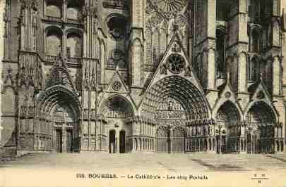 Cathédrale - Les portails occidentaux