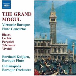 The grand mogul : virtuosic baroque flute concertos / Barthold Kuijken, flûte | Kuijken, Barthold. Flûte
