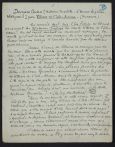 Derniers contes ; Histoires insolites ; L'amour suprême ; Akëdysséril par Villiers de l'isle-Adam : article manuscrit (note parue dans La Nouvelle Revue Française, 1er mars 1910)