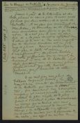 Sur les champs de bataille… : article manuscrit (paru dans La NRF, n° 40, avril 1912)