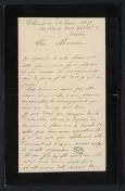Correspondance d'Edmond Bichet à Alain-Fournier (2 lettres de 1913)