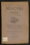 Revue de la quinzaine : Les romans, Le Grand Meaulnes… (Le Mercure de France, 16 décembre 1913)