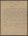 Correspondance d'Alain-Fournier à Louis Pergaud (25 octobre 1912)