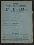 Les Lettres : œuvres et idées… (Revue Bleue, 13 décembre 1913)
