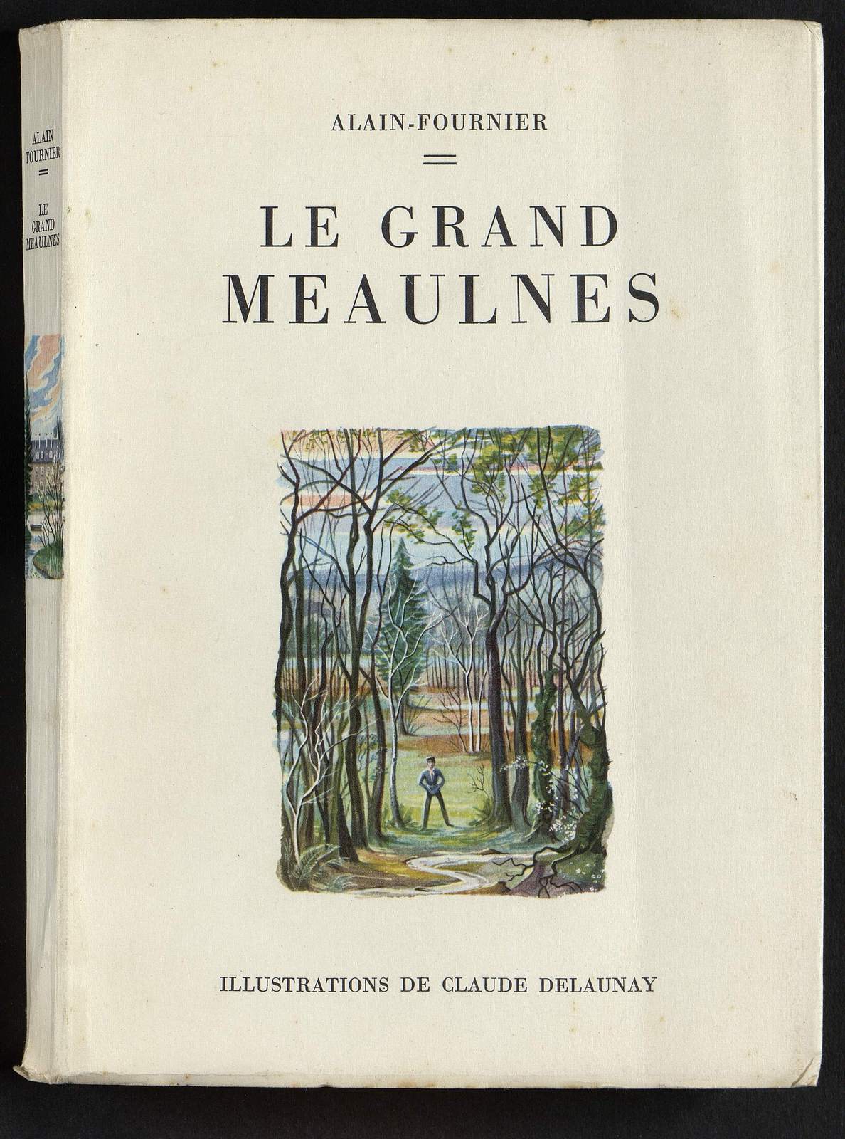 Le Grand Meaulnes, On frappe au carreau, illustré par Claude Delaunay, Editions GP, 1952