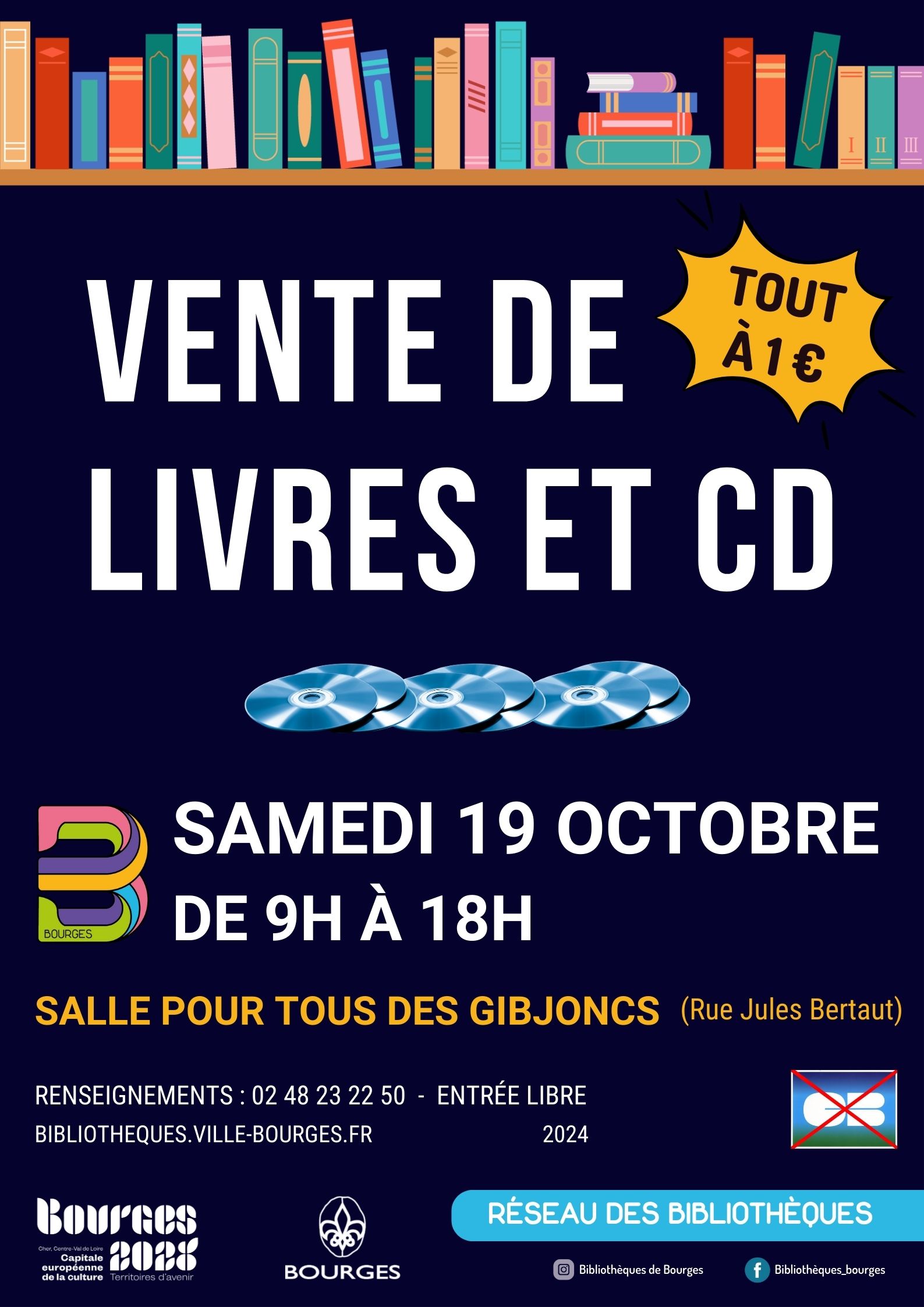 Vente de livres et CD | 