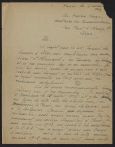 Correspondance de Jacques Rivière à Arsène Heuze (4 avril 1919)