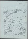 Correspondance d'Anne-Marie Poncet à Isabelle Rivière (01 décembre 1966)