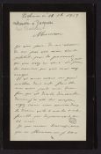 Correspondance d'Edmond Bichet à Jacques Rivière (11 septembre 1913)