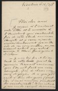 Correspondance de Jacques Rivière avec Paul Claudel (4 lettres de 1908 à 1915)