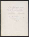 Il me faut aussi défendre Yvonne de Galais : manuscrits (Les Nouvelles littéraires, février 1965)