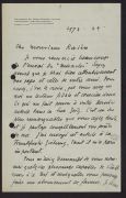 Correspondance d'Ernest-Robert Curtius à Jacques Rivière (24 avril 1925)