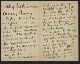 Correspondance de Francis Jammes à Jacques Rivière (2 lettres de 1911 à 1913)